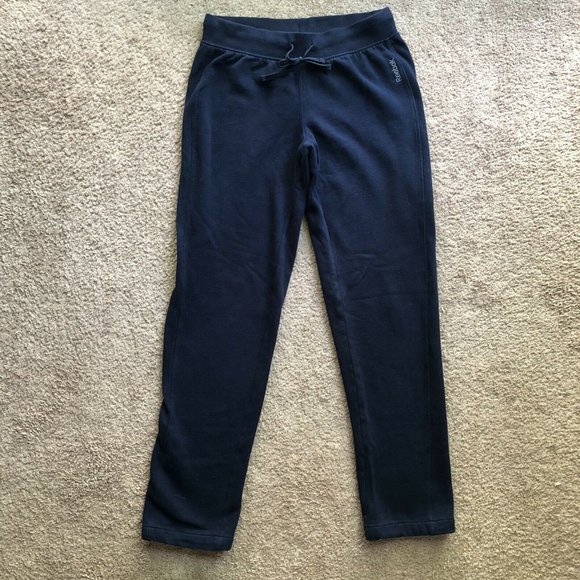 Reebok Women's Fleece Joggers/Track Pants, Size Small, Navy Blue, Polyester - Picture 2 of 10